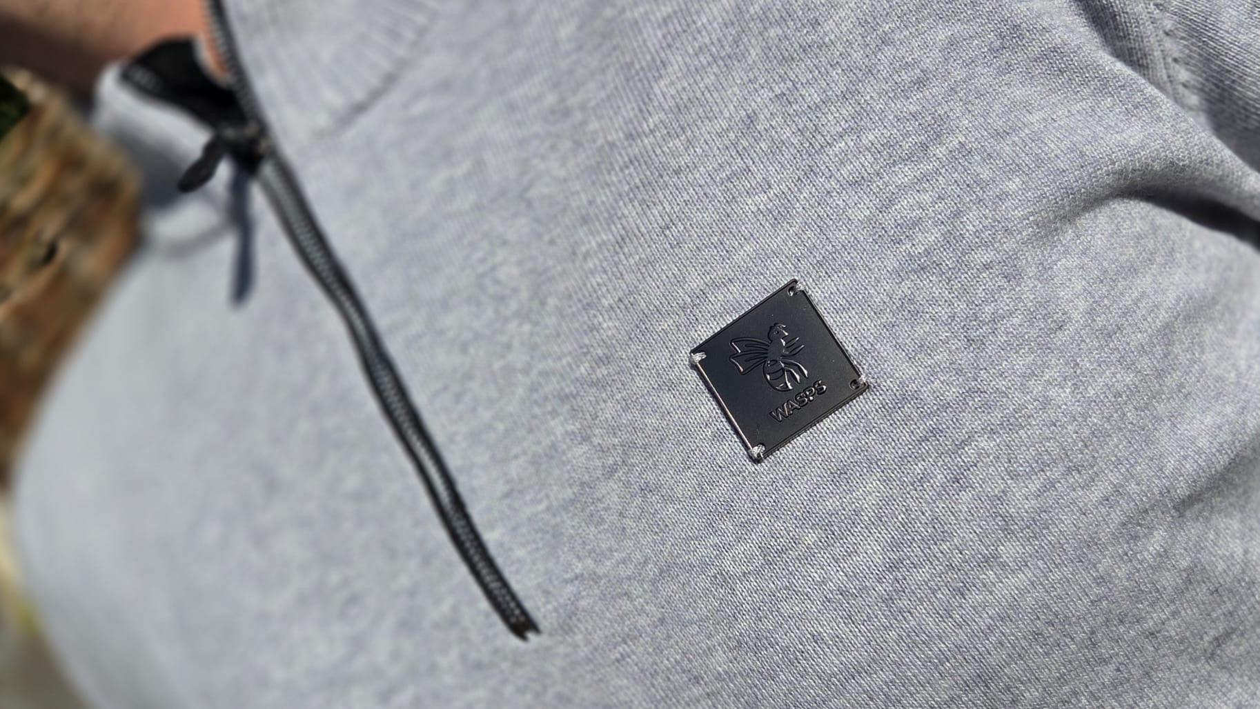 Cashmere half-zip sweater